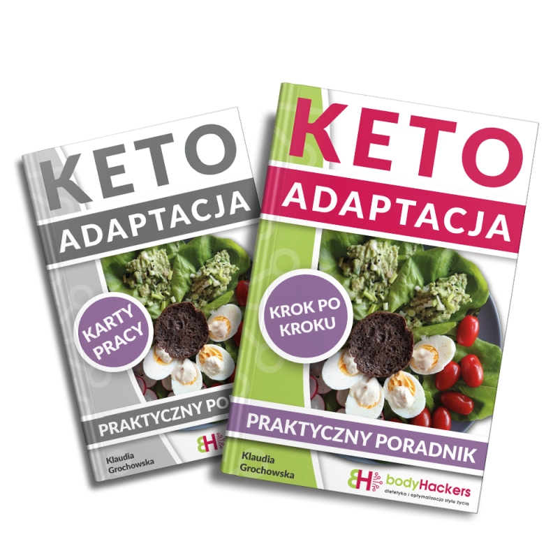 Okładka książki Keto Adaptacja Praktyczny Poradnik autor Euflonica Klaudia-Grochowska-Pawłowicz