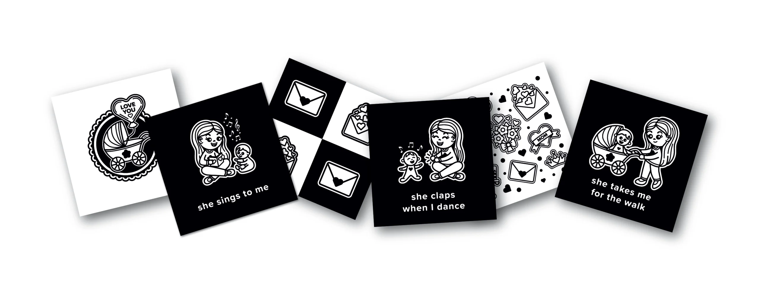 Projekt autorstwa Euflonica Klaudia-Grochowska-Pawłowicz projekt ebooków i książek dla dzieci Why I Love My Mom wnętrze