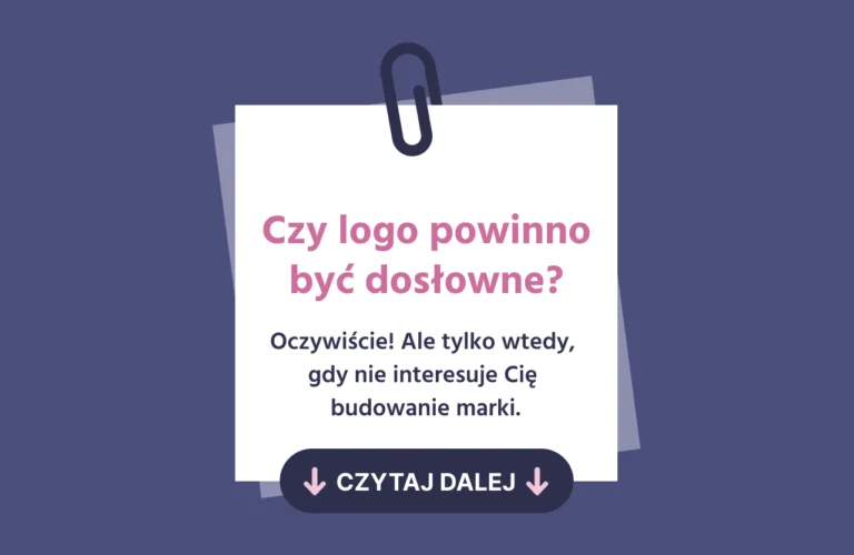 czy logo powinno być dosłowne