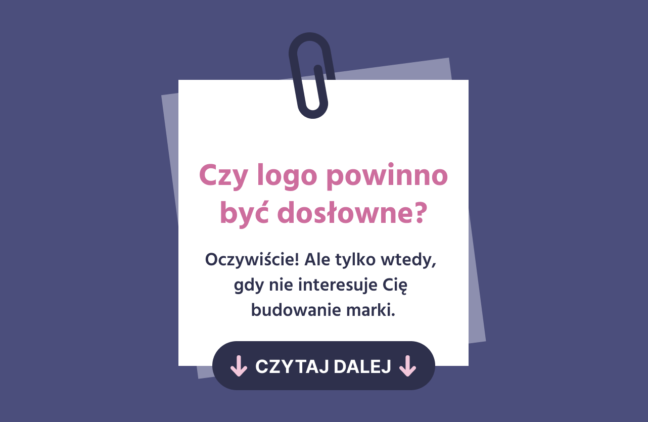 czy logo powinno być dosłowne